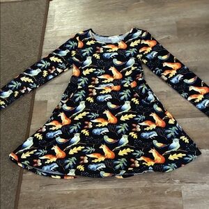 Vibrant Animal Print Dress